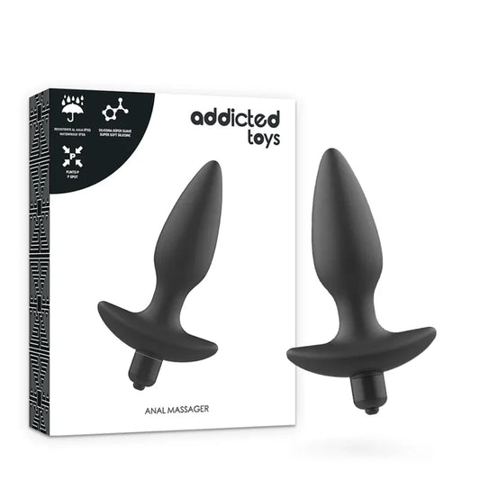Addicted Toys – Massager Plug Anal avec Vibration Noir