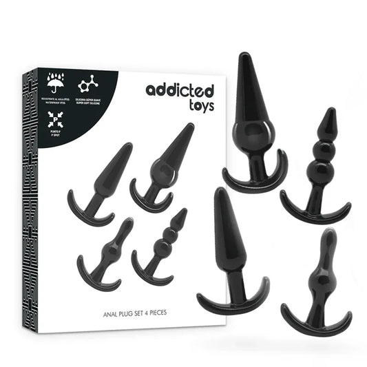 Addicted Toys – Ensemble 4 Bouchons Anal