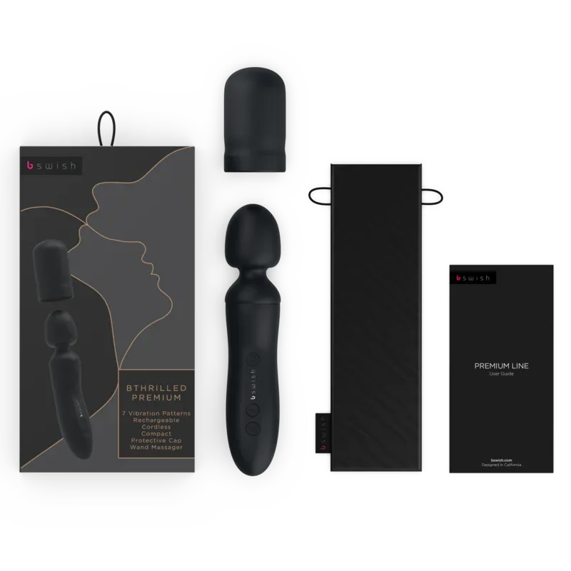 B Swish – Baguette Vibrante Bthrilled Premium Noir