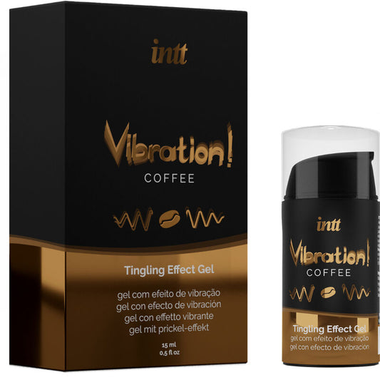 INTT - PUISSANT GEL VIBRANT LIQUIDE STIMULANT INTIME CAFÉ 15ML