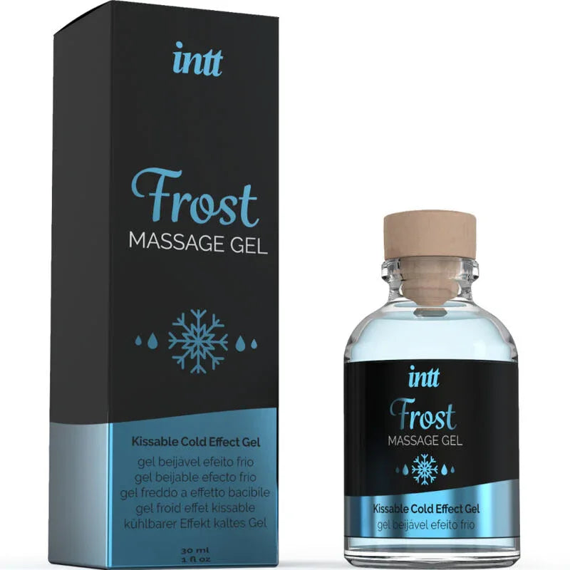 Intt Massage & Oral Sex – Gel de Massage Saveur Menthe Effet Froid Intense