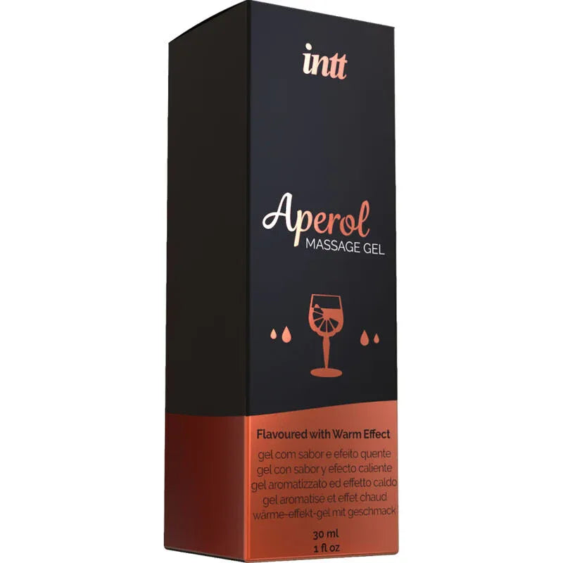 Intt Massage & Oral Sex – Gel de Massage Aperol Effet Chaleur Intense