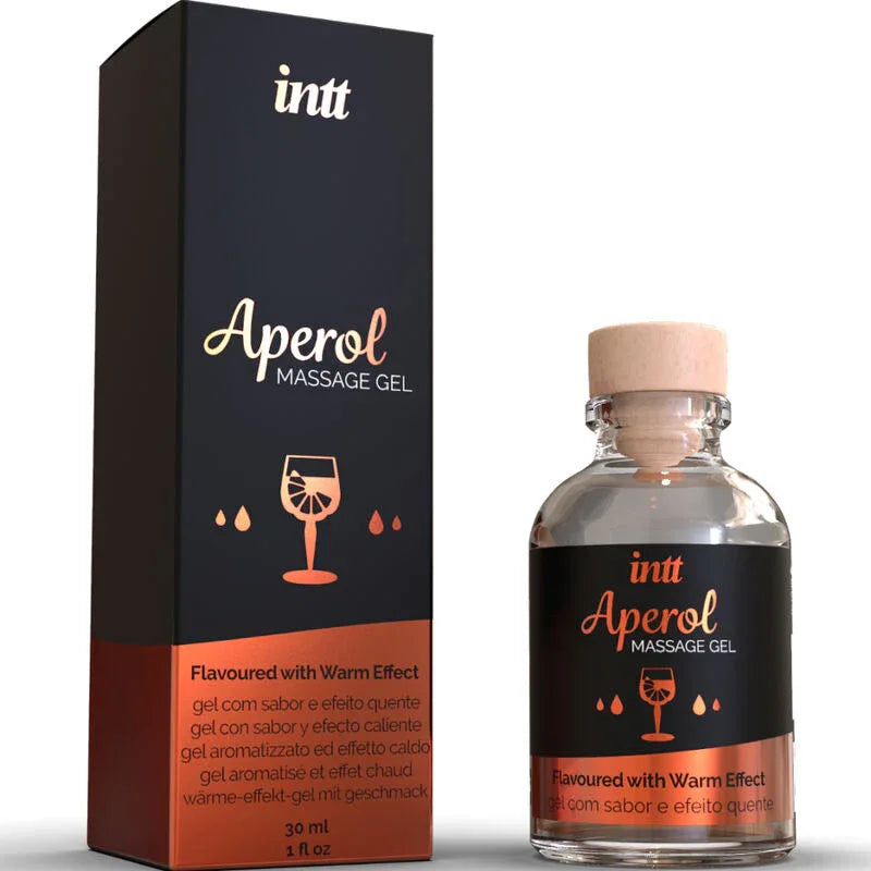 Intt Massage & Oral Sex – Gel de Massage Aperol Effet Chaleur Intense