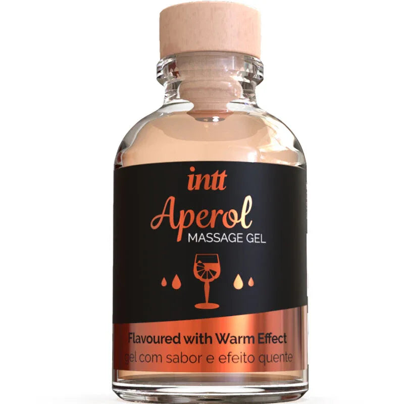 Intt Massage & Oral Sex – Gel de Massage Aperol Effet Chaleur Intense