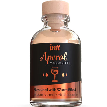 Intt Massage & Oral Sex – Gel de Massage Aperol Effet Chaleur Intense