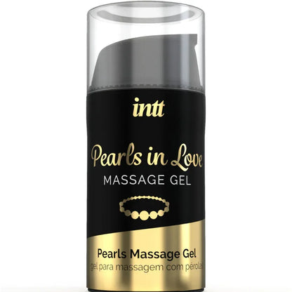 Intt Massage & Oral Sex – Perles Amoureuses avec Collier de Perles et Gel de Silicone