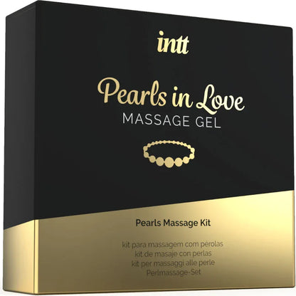 Intt Massage & Oral Sex – Perles Amoureuses avec Collier de Perles et Gel de Silicone