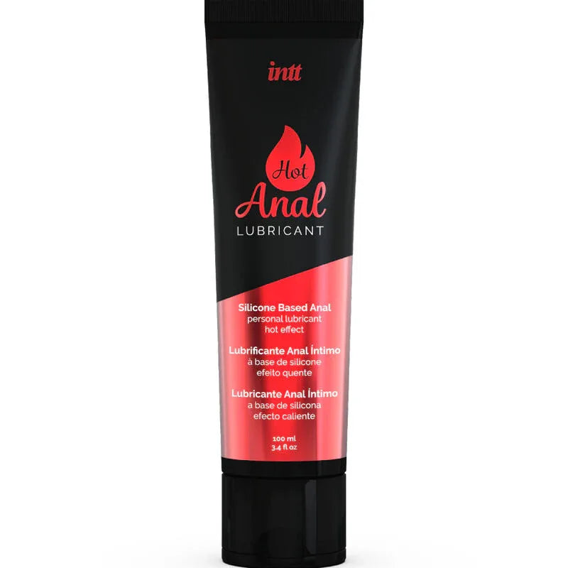 Intt Lubricants – Lubrifiant Anal Intime à Base de Silicone avec Effet Chauffant