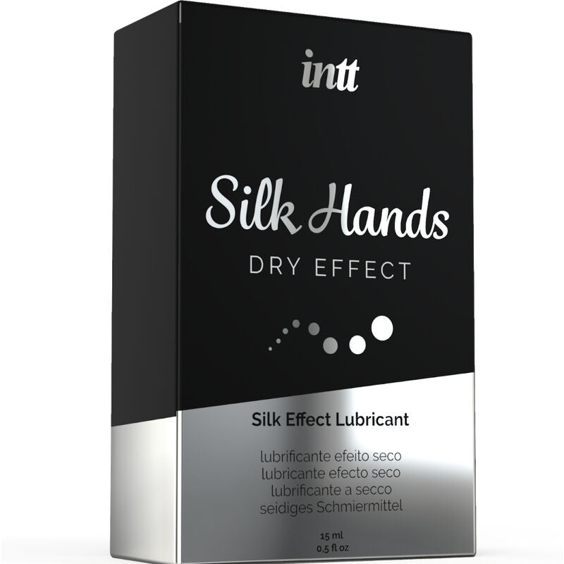 LUBRICANTES INTT - LUBRICANTE DE MANOS SILK FÓRMULA DE SILICONA CONCENTRADA 15 ML