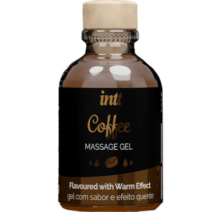 MASAJE INTT Y SEXO ORAL - GEL DE MASAJE SABOR A CAFÉ EFECTO CALOR