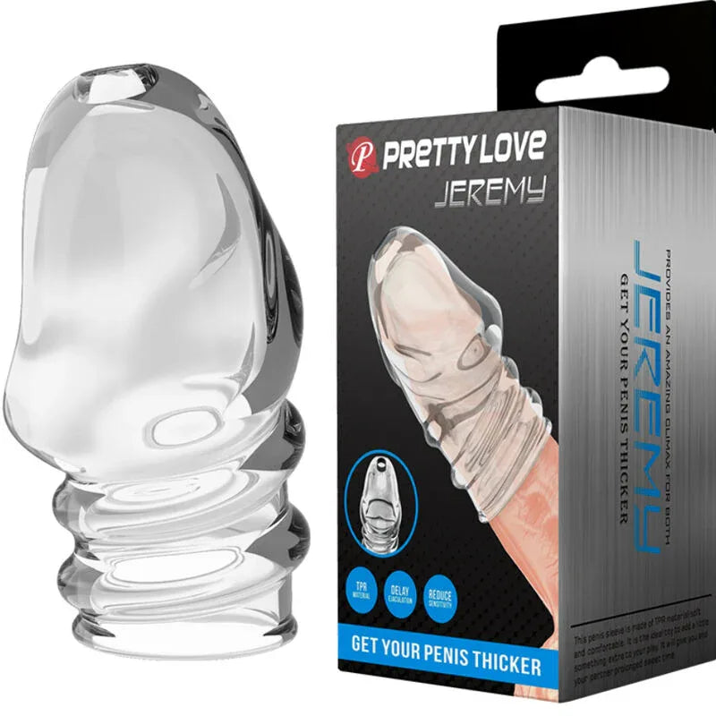 Pretty Love – Épaississant de Pénis Transparent Jeremy