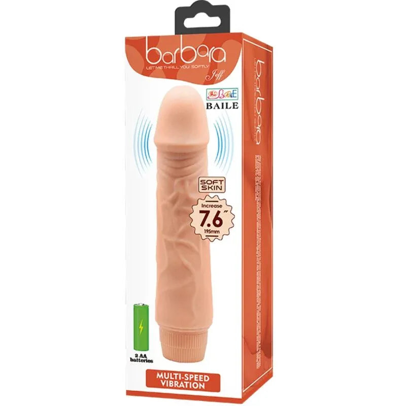 Baile – Vibrateur Réaliste Barbara 20 cm