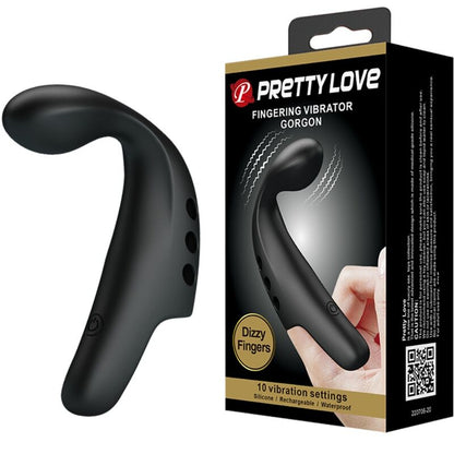 PRETTY LOVE - VIBRADOR GORGONA NEGRA