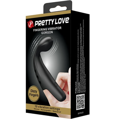 PRETTY LOVE - VIBRADOR GORGONA NEGRA