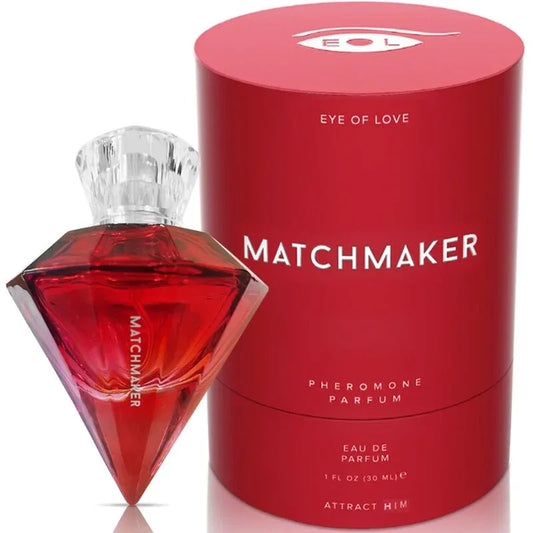 Eye of Love – Parfum Matchmaker Red Diamond Phéromone L'Attire 30 ml