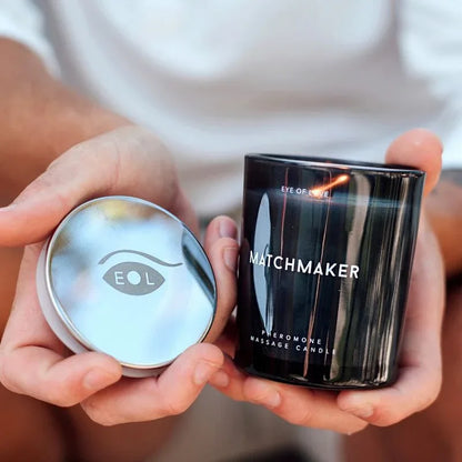 Eye of Love – Matchmaker Bougie de Massage Diamant Noir Lattirer 150 ml