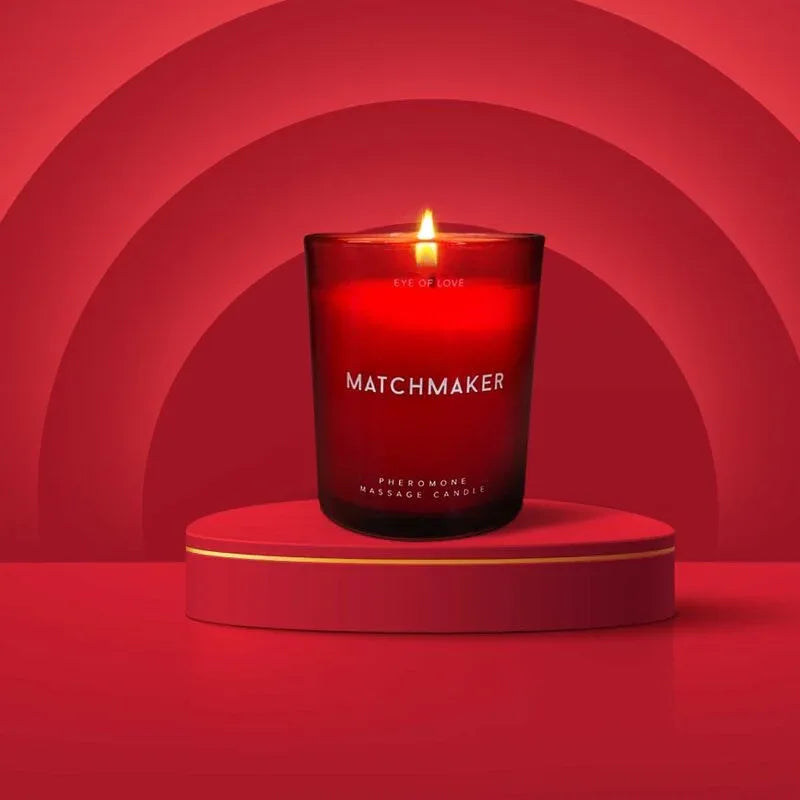 Eye of Love – Matchmaker Bougie de Massage Diamant Rouge Lattirer 150 ml