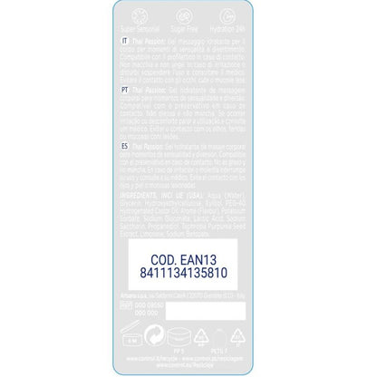 CONTROL - 2 EN 1 MASAJE Y PLACER PASIÓN TAILANDESA 200 ML