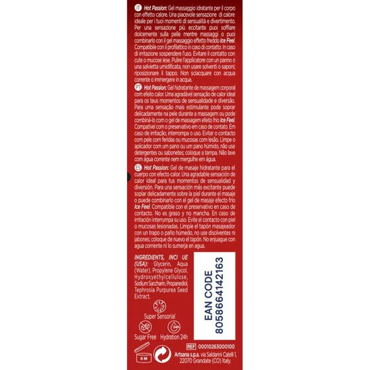 Control – Passion Chaude Gel 3 en 1 200 ml – Sensations Intenses & Excitation Maximale
