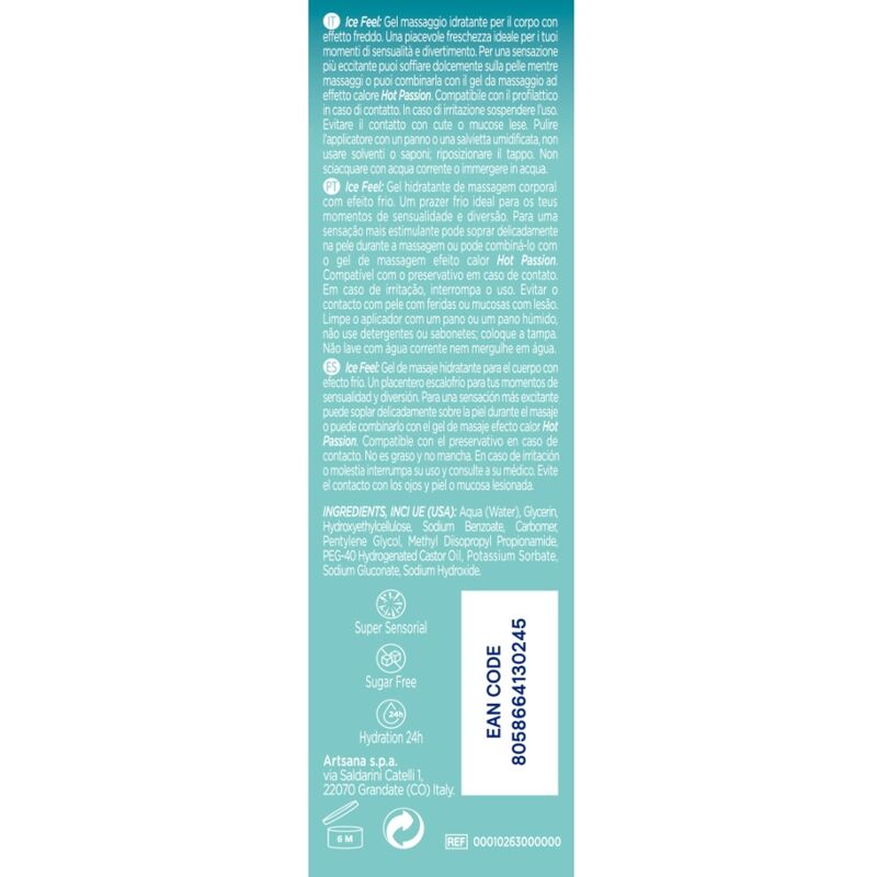 CONTROL - 3 IN 1 GEL SENSATION DE GLACE 200 ML