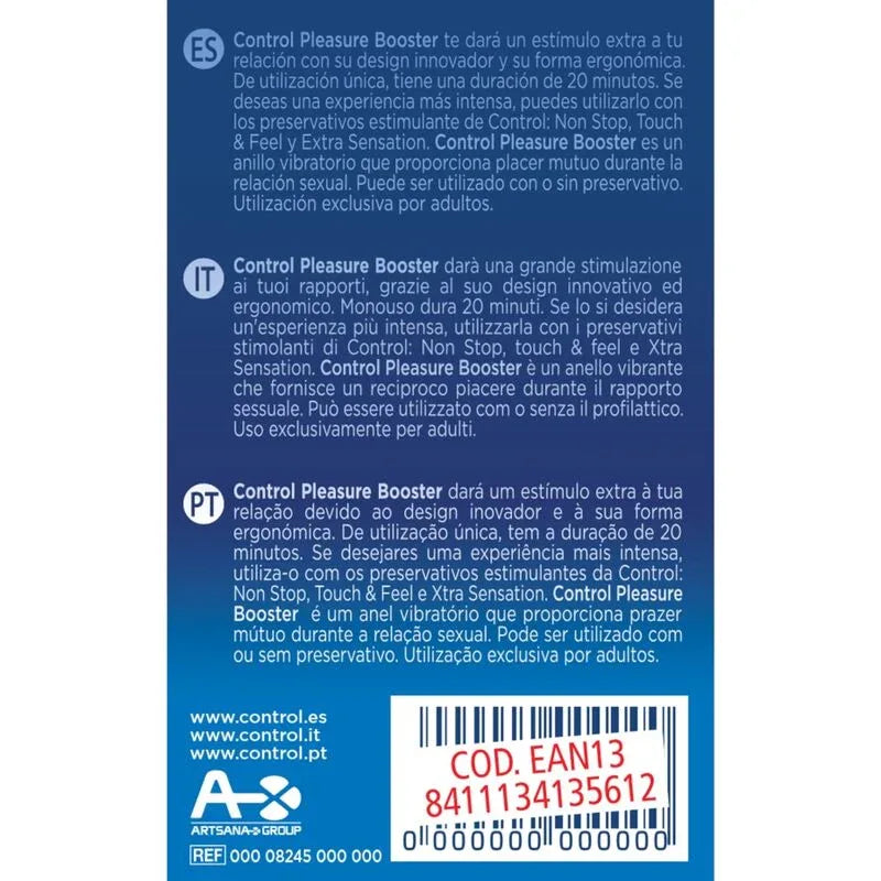 Control – Anneau Vibrateur Pleasure Booster