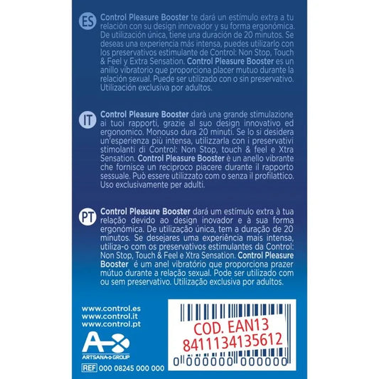 Control – Anneau Vibrateur Pleasure Booster