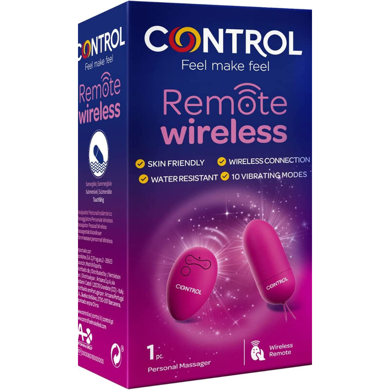CONTROL - TÉLÉLÉCOMMANDE SANS FIL DU MASSEUR PERSONNEL