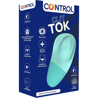 CONTROL - ESTIMULADOR DE CLÍTORIS RECARGABLE LENGUA CLIT TOK