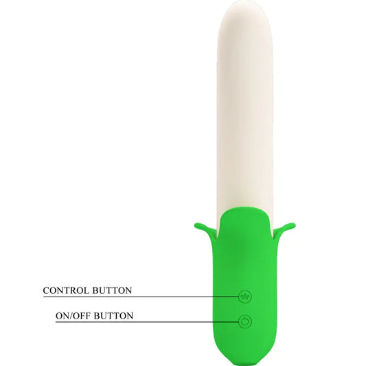 Pretty Love – Banana Knight Super Puissance 7 Vibrations en Silicone