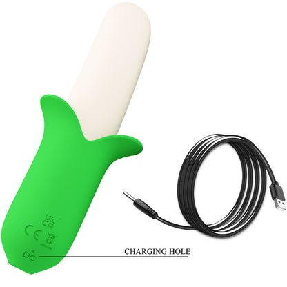 PRETTY LOVE - BANANA KNIGHT SUPER PUISSANCE 7 VIBRATIONS IN SILICONE