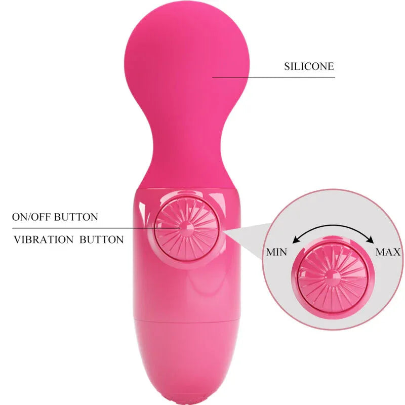 Pretty Love – Mini Masseur Personnel Magenta