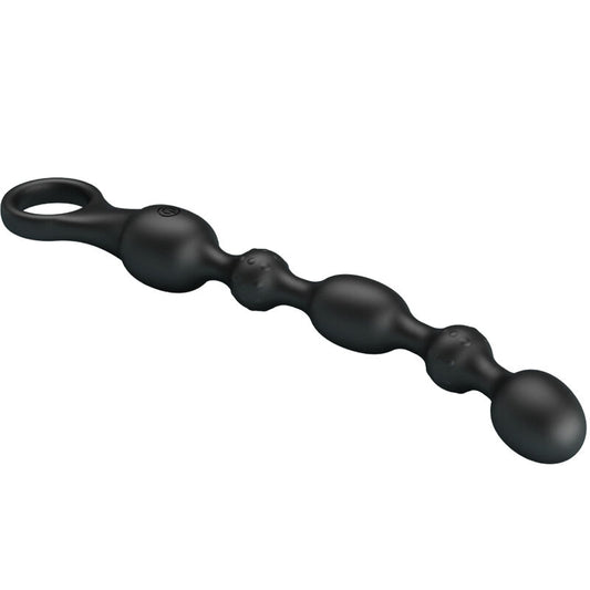 PRETTY LOVE - BOLAS ANALES VAN 10 VIBRACIONES RECARGABLES EN SILICONA