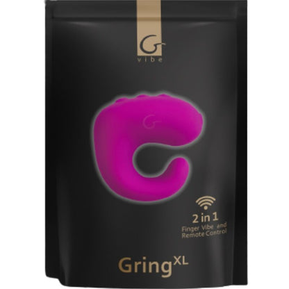 G-VIBE - FUN TOYS ANILLO VIBRADOR GRING XL DULCE FRAMBUESA