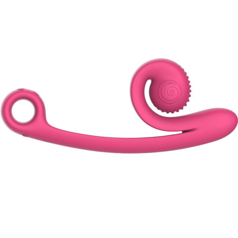 VIBRADOR CARACOL - VIBRADOR CURVO NARANJA