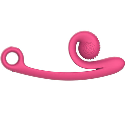 VIBRADOR CARACOL - VIBRADOR CURVO NARANJA