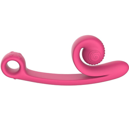 VIBRADOR CARACOL - VIBRADOR CURVO NARANJA