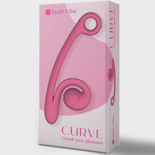SNAIL VIBE - VIBRATEUR COURBE ORANGE