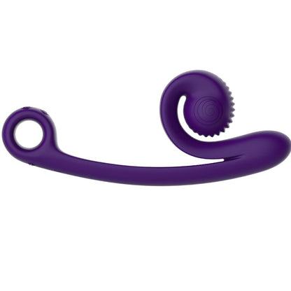 VIBRADOR CARACOL - VIBRADOR CURVO NARANJA