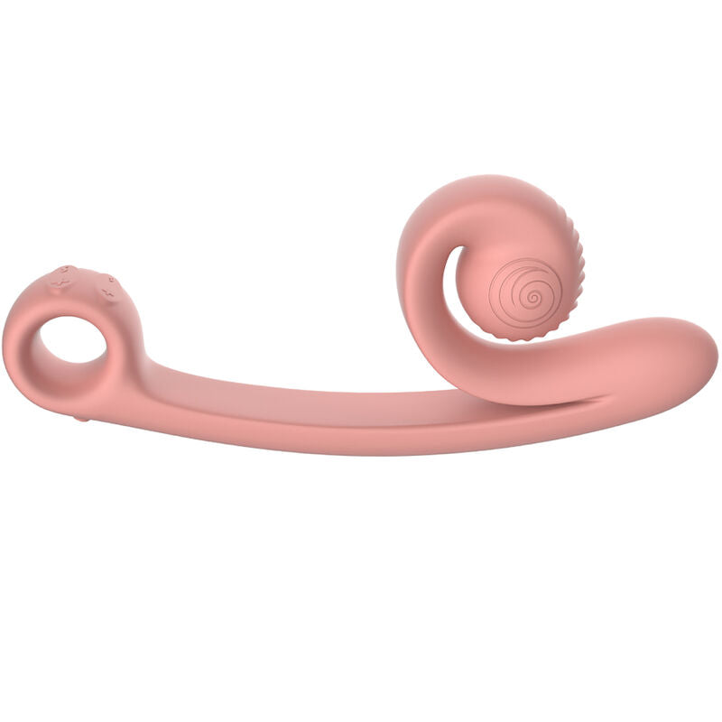 VIBRADOR CARACOL - VIBRADOR CURVO NARANJA