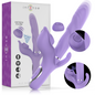 INTENSE - BILLIE VIBRATEUR MULTIFONCTION RECHARGEABLE ONDES STIMULANTES AVEC BOUTON POUSSOIR VIOLET