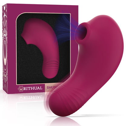 Stimulateur clitoridien stimulateur de clitoris de poche shushu pro 2 puissants moteurs