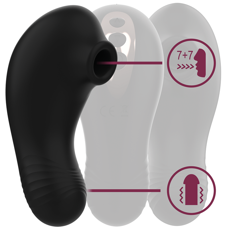 Stimulateur clitoridien stimulateur de clitoris de poche shushu pro 2 moteurs jet puissants