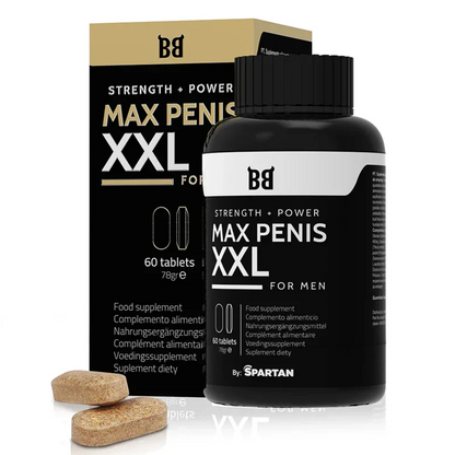 Black Bull – Max Penis XXL Force + Puissance pour Hommes 60 Comprimes