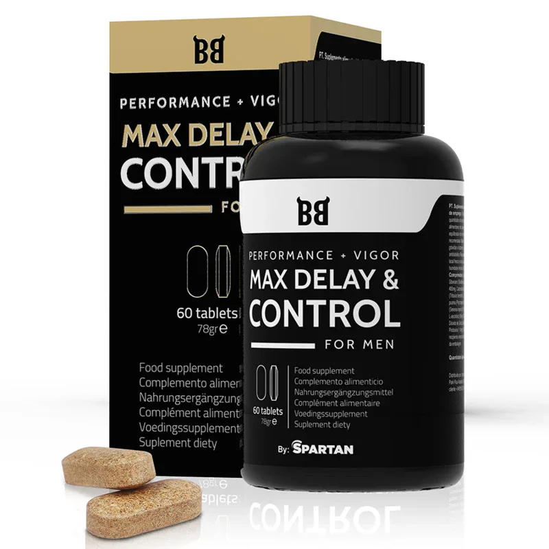 Black Bull – Délai et Contrôle Maximum Performances pour Hommes 60 Gélules