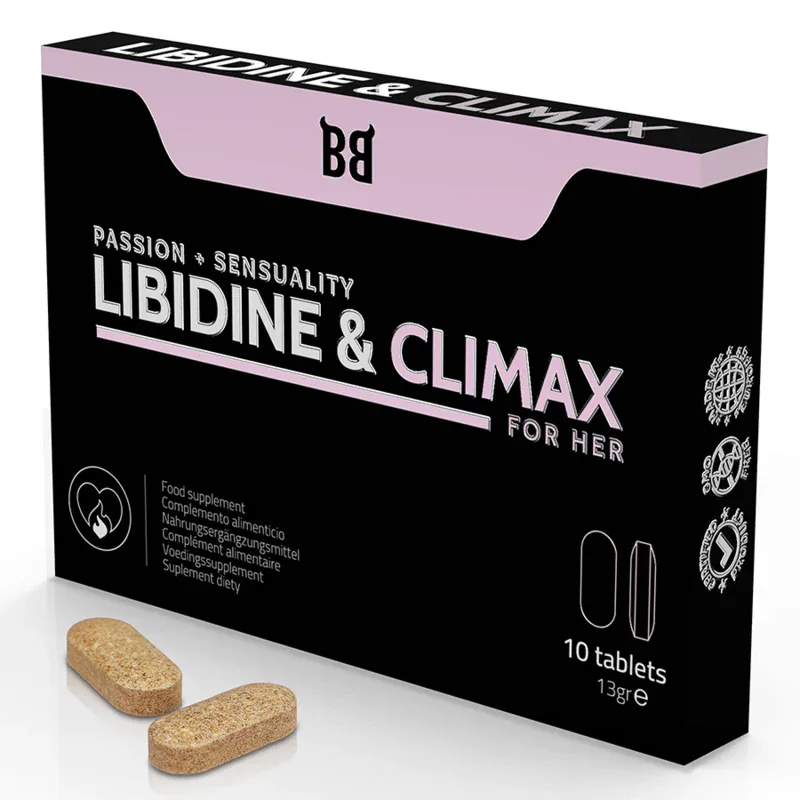 Black Bull – Augmentation de Libidine et Climax l Bido pour Femmes 10 Gélules