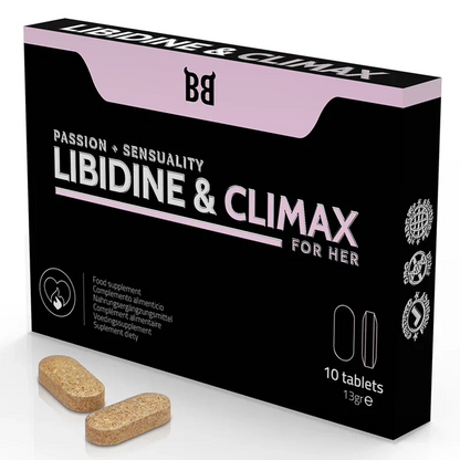 Black Bull – Augmentation de Libidine et Climax l Bido pour Femmes 10 Gélules