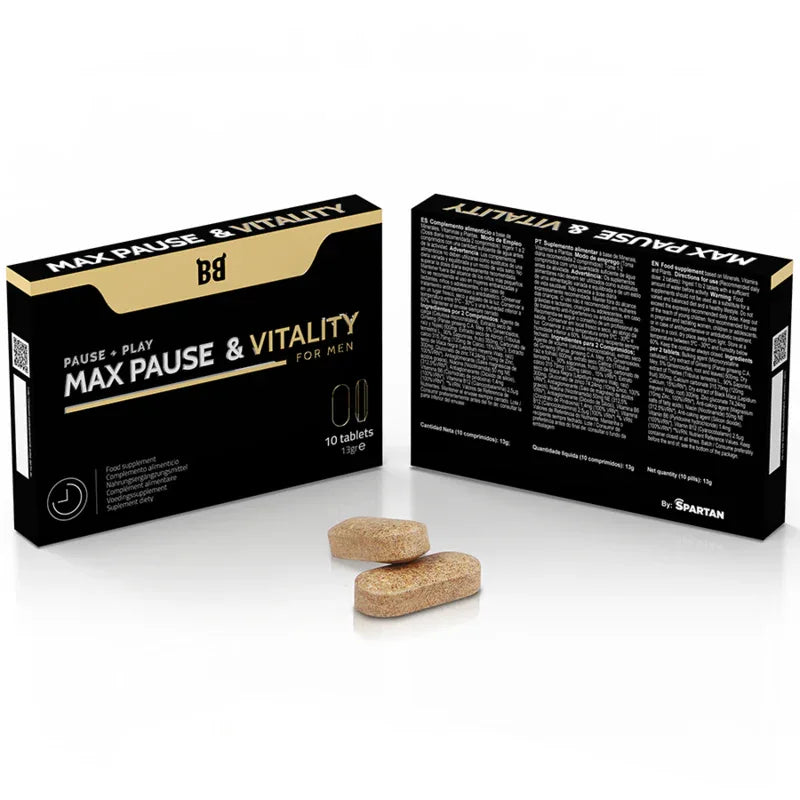 Black Bull – Retardateur de Pause Maximale et de Vitalité pour Hommes 10 Gélules