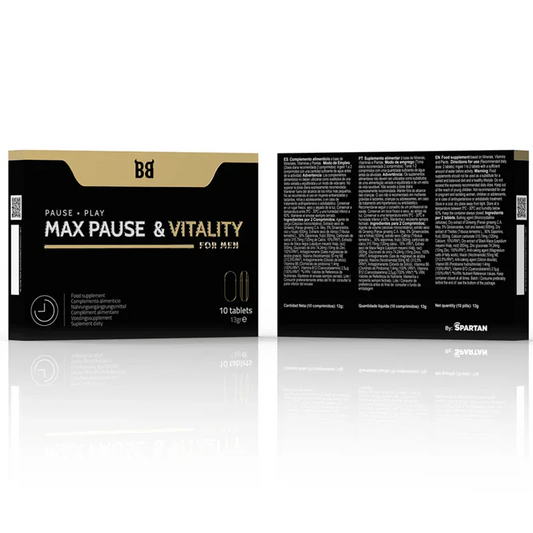 Black Bull – Retardateur de Pause Maximale et de Vitalité pour Hommes 10 Gélules