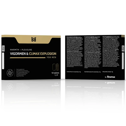 Black Bull – Vigormen & Climax Explosion Plus Grand Plaisir pour Hommes 10 Gélules