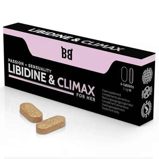 Black Bull – Augmentation de Libidine et Climax l Bido pour Femmes 4 Gélules